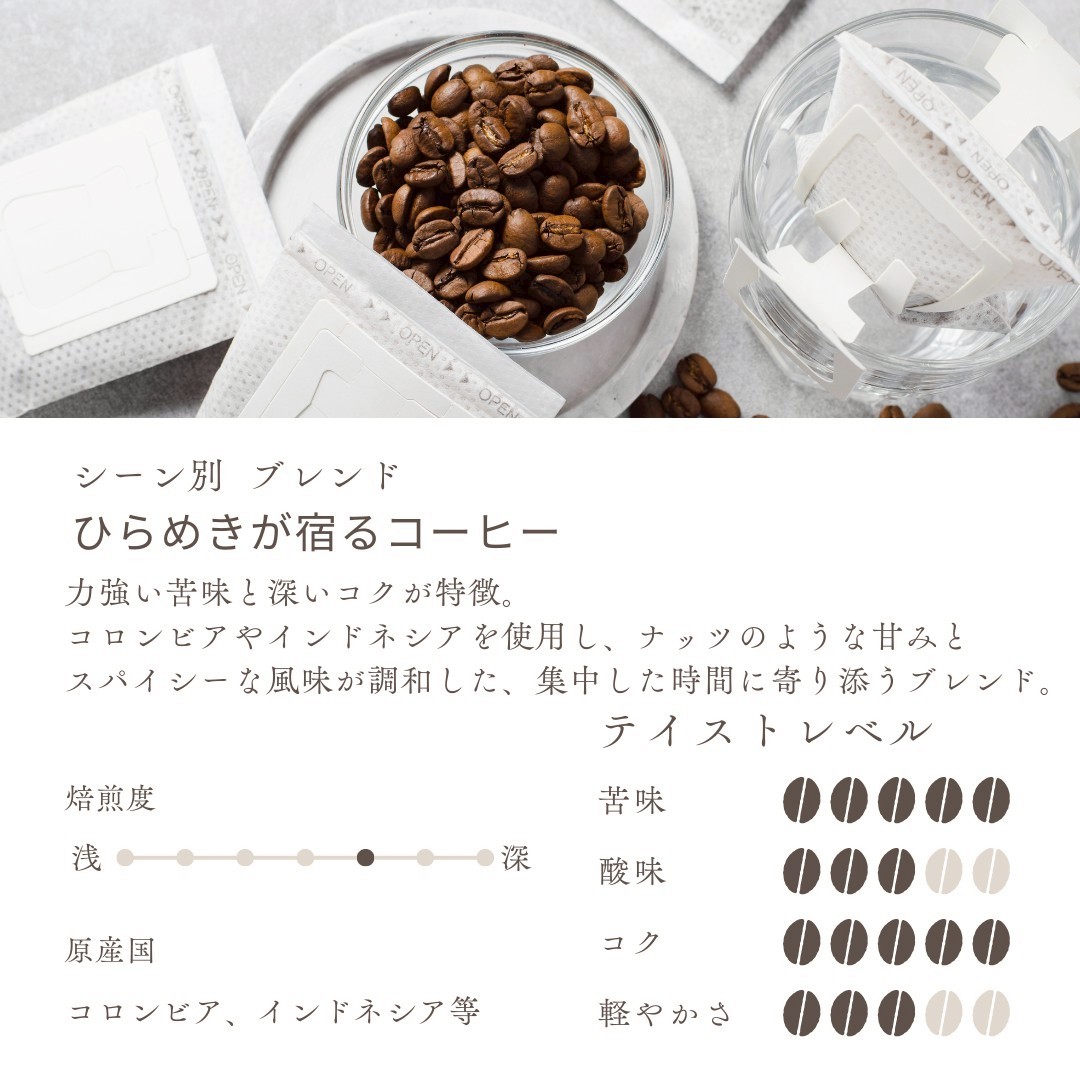 ひらめきが宿るコーヒー