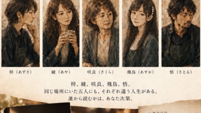 【セール広告】余白にいた人たち